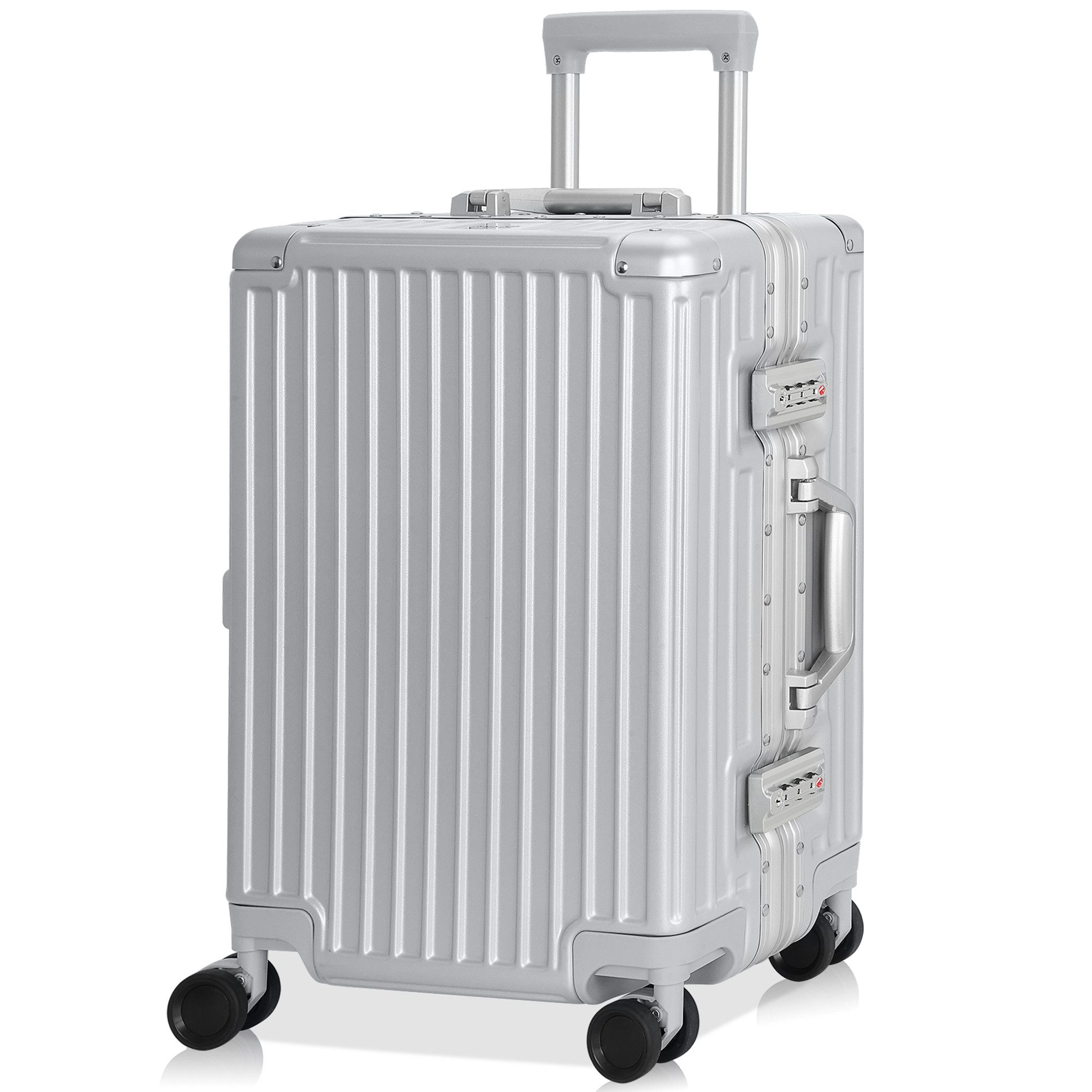 Coolhut Handgepäck-Trolley Reisekoffer Hartschalen-Koffer Alu-Rahmen mit günstig online kaufen