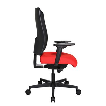 TOPSTAR Bürostuhl 1 Stuhl Bürostuhl Sitness Open X (N) Deluxe - rot/schwarz