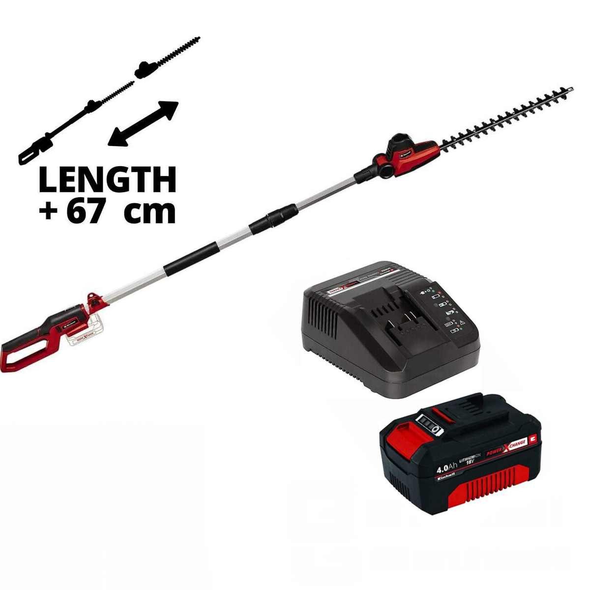 Einhell Akku-Heckenschere Teleskop-Heckenschere GC-HH 18/45 Li günstig online kaufen