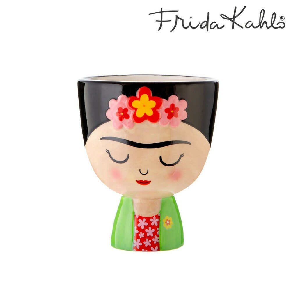 Sass & Belle Blumentopf Frida Kahlo (Dolomit, 1 St., handbemalt), Topf Boho günstig online kaufen