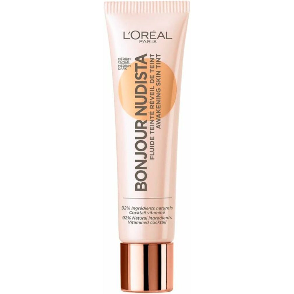 CC-Creme Foundation Bonjour Nudista Bb Creme Fluid Medium Dark 30ml