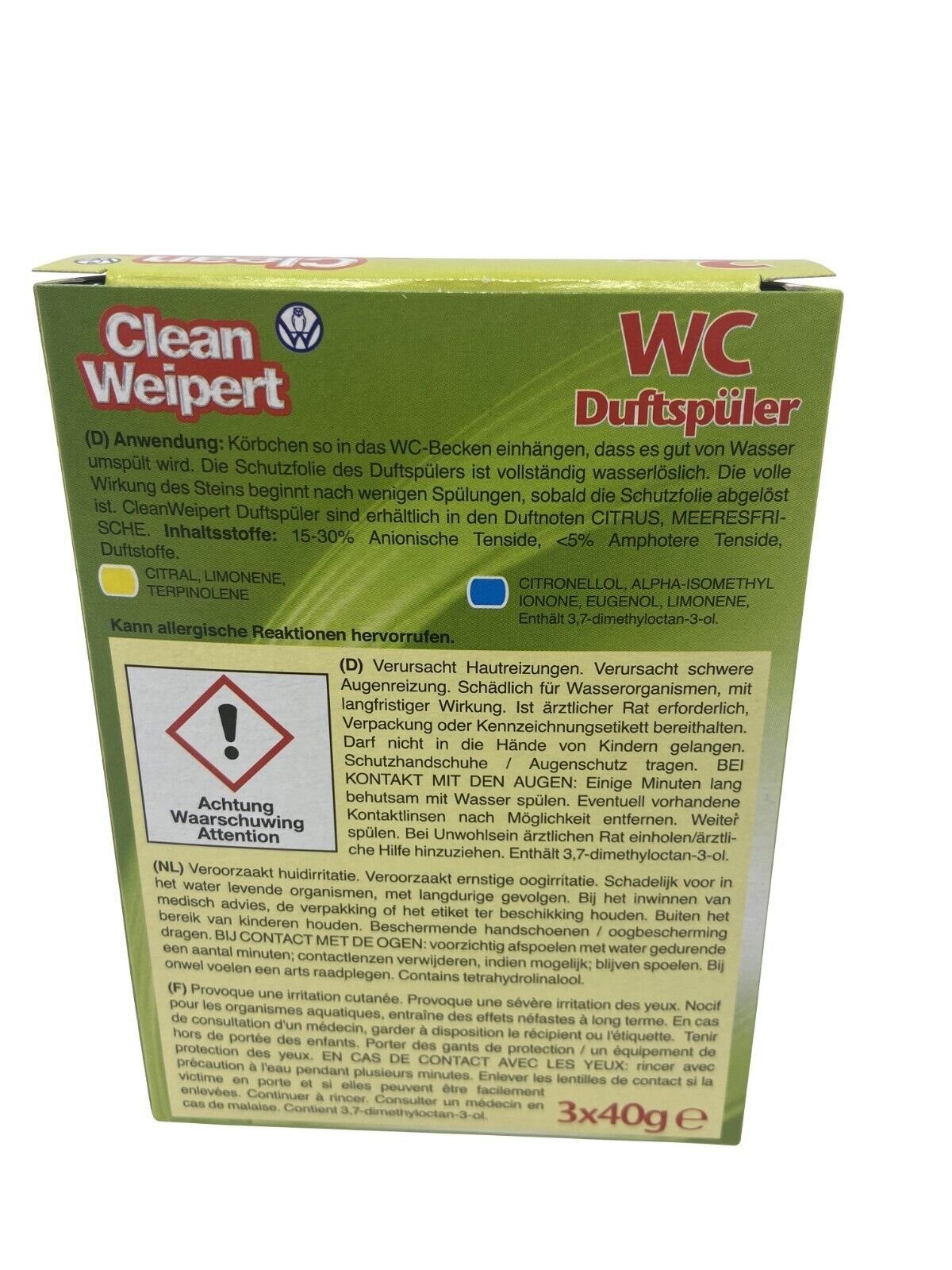 Clean Weipert WC-Duftspüler