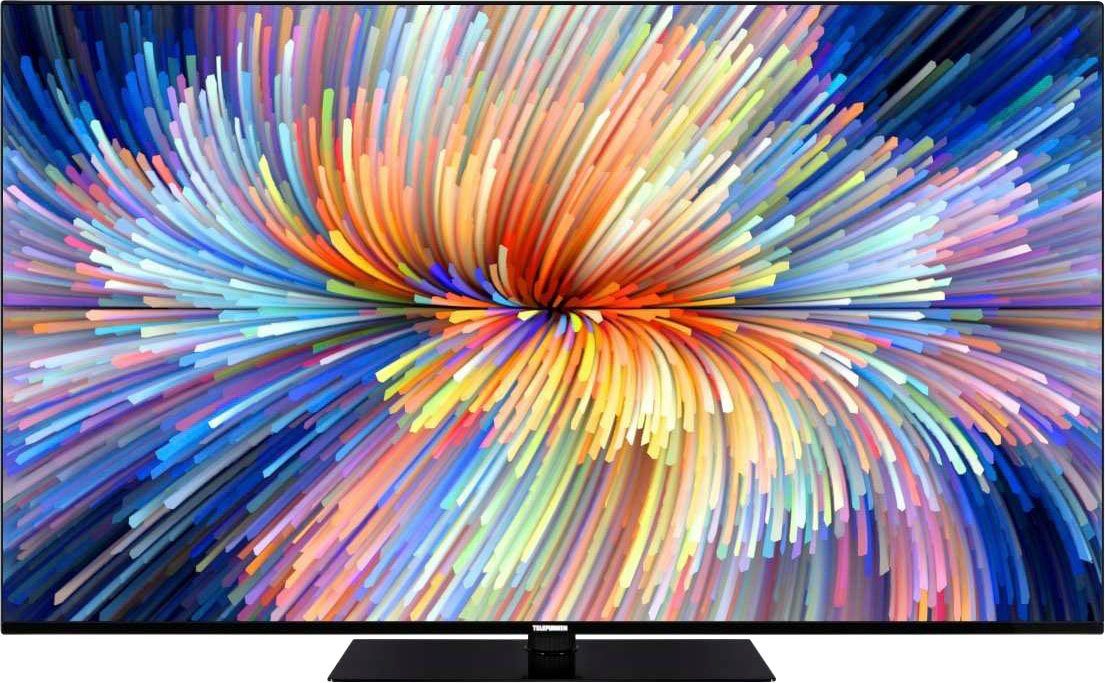 D65V950M2CWH Ultra (164 HD, Assistent,Android-TV) LED-Fernseher 4K Telefunken Smart-TV, cm/65 Dolby Atmos,USB-Recording,Google Zoll,