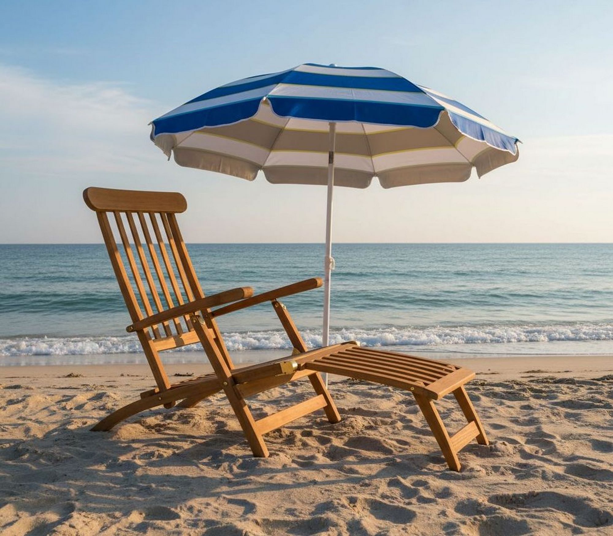 Lesli Living Gartenliege Lesli Living Deckchair Derry Teak