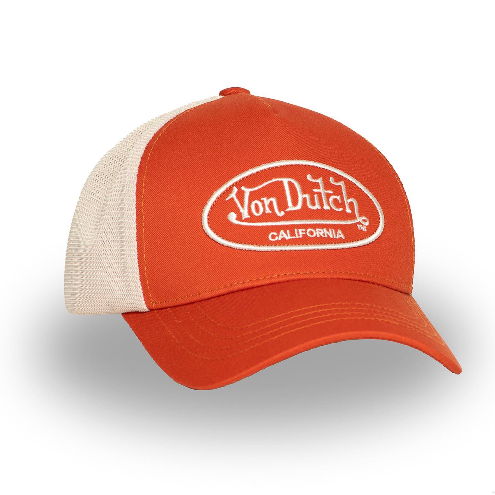 Von Dutch Trucker Cap Von Dutch Originals Trucker Cap - CALIFORNIA Twill Embroidery (Basecap, Meshcap, Trucker Kappe)