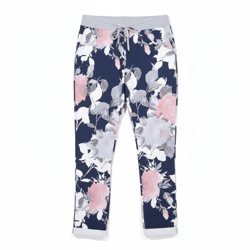 Sweatpants Freizeithose sommerliche Haushose leichte Jogginghose