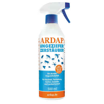 M&S Reptilien Terrarium Ardap, Ungezieferspray (500 ml Pumpspray) BAUA-Nr. N-106896