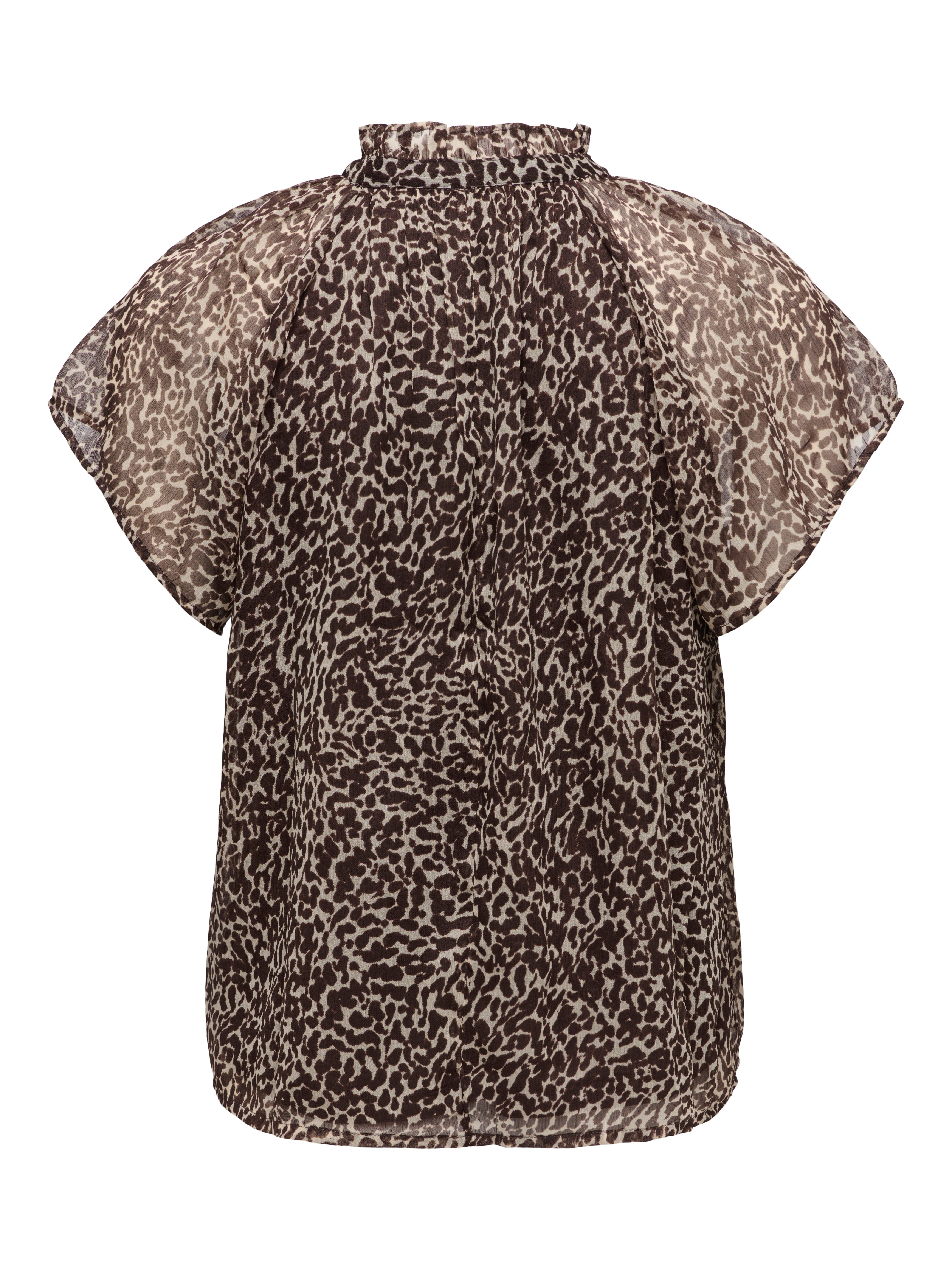 ONLY Chiffonbluse ONLLERI-PENINNA S/S TIED NECK SHIRT WVN Polyester, regular fit