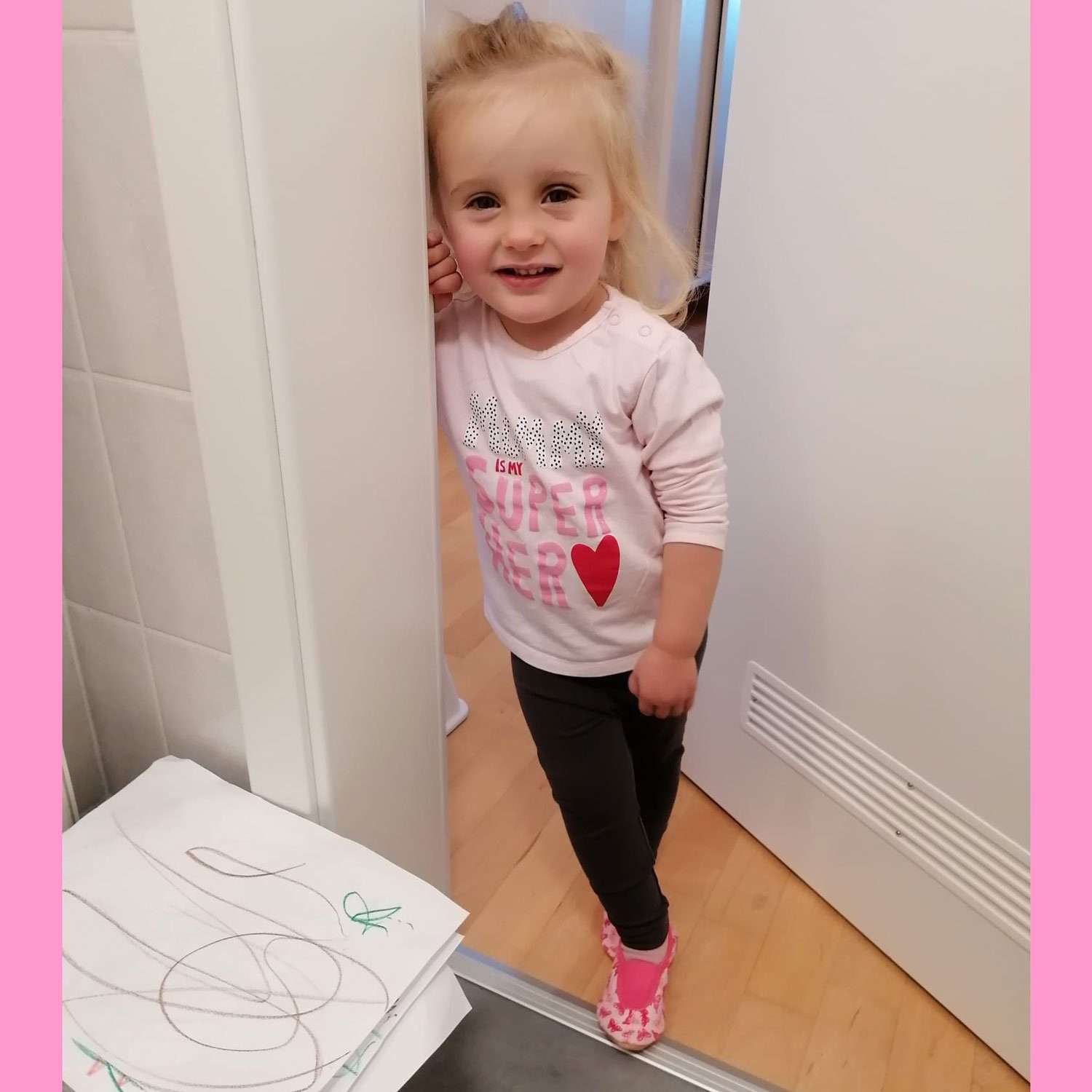 Beck Schläppchen Papillon mit Ristgummi Gymnastikschuh (Barfußschuhe, für schmale Füße und kleine Kinder besonders geeignet, ab Gr. 18/19 verfügbar) atmungsaktive Baumwolle, rutschfeste Gummi-Sohle
