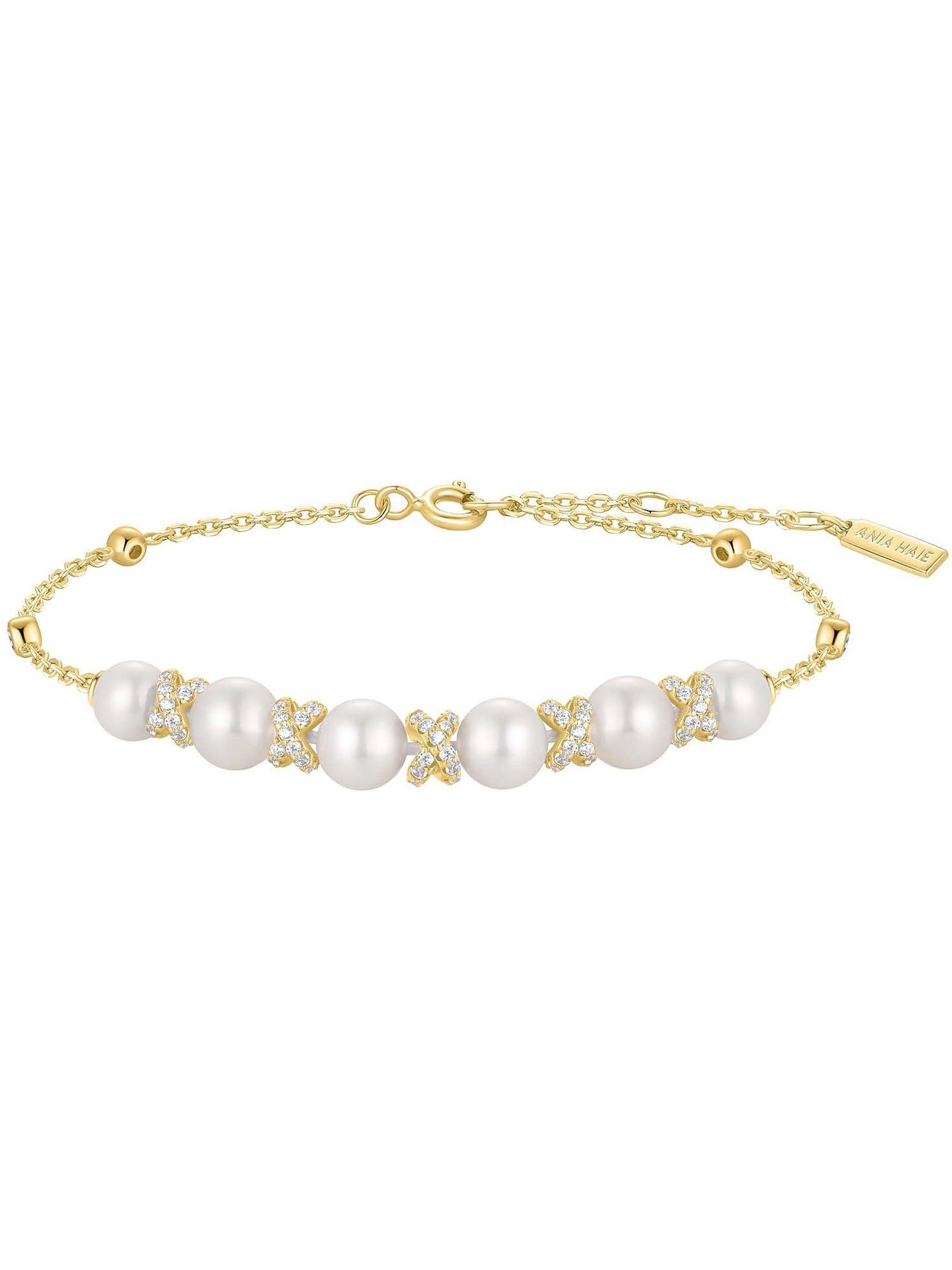 Armband Ania Haie Damen-Armband 925er Silber 114 Zirkonia
