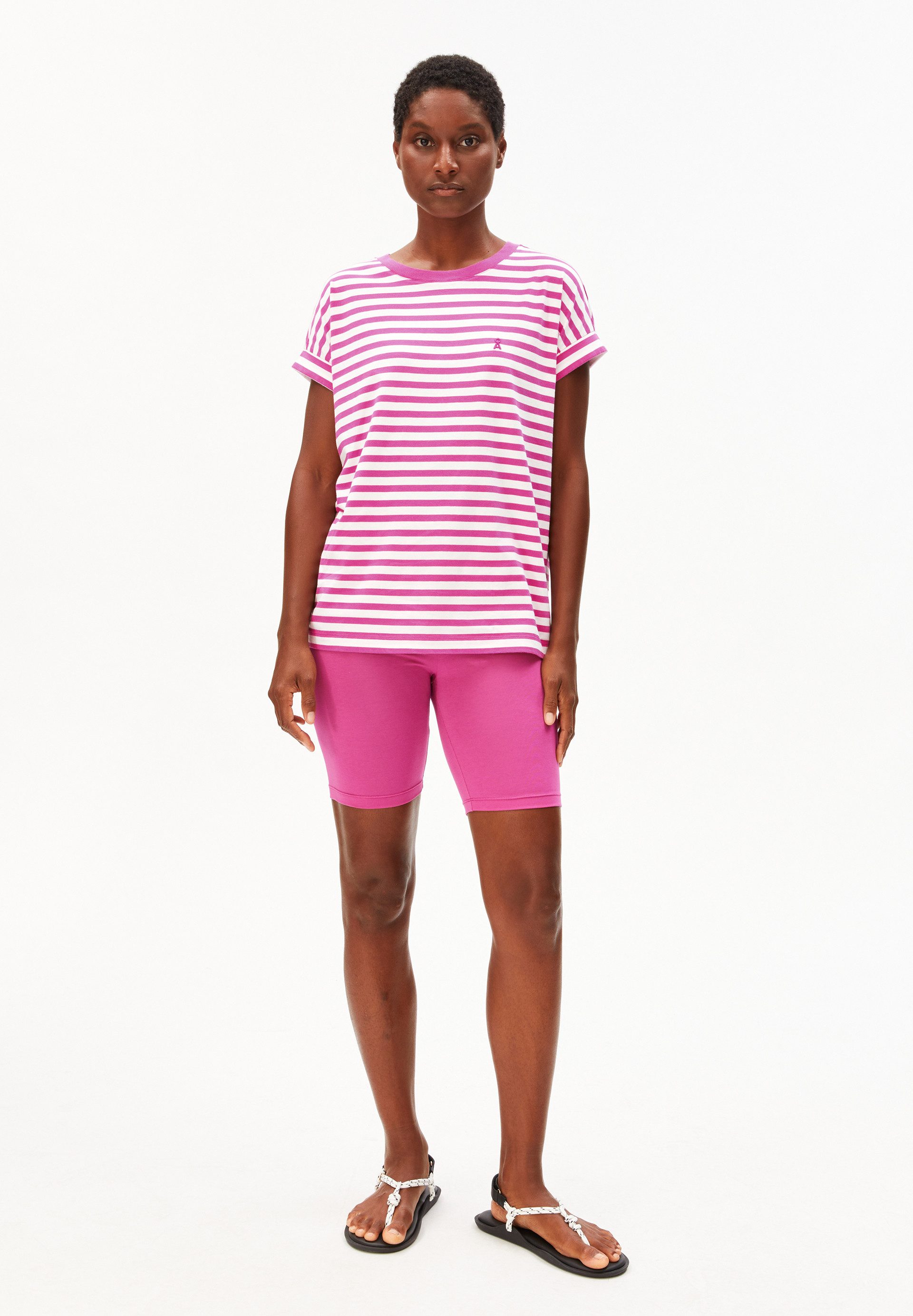Armedangels T-Shirt IDAARA STRIPES T-Shirt aus Bio-Baumwolle Loose Fit günstig online kaufen