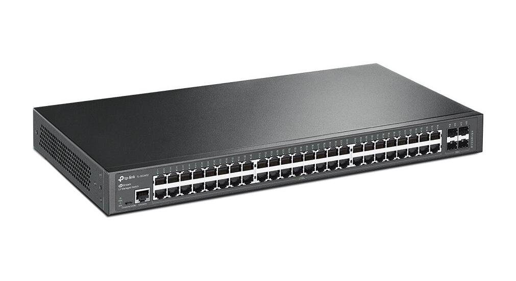 JetStream Netzwerk-Switch 48-Port-Gigabit-L2-Managed-Swi TL-SG3452 TP-Link