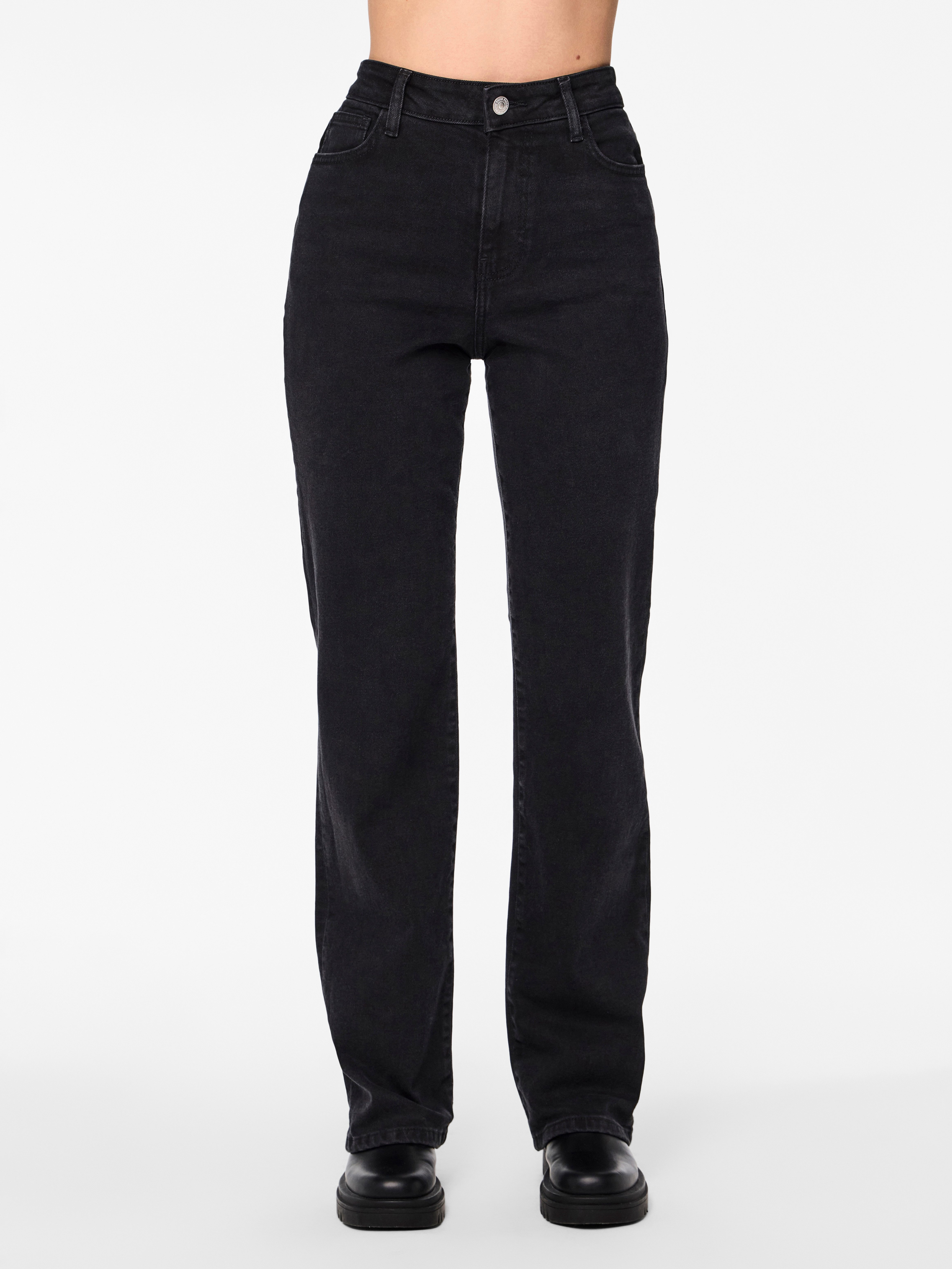 pieces Straight-Jeans PCKELLY HW STRAIGHT JEANS günstig online kaufen