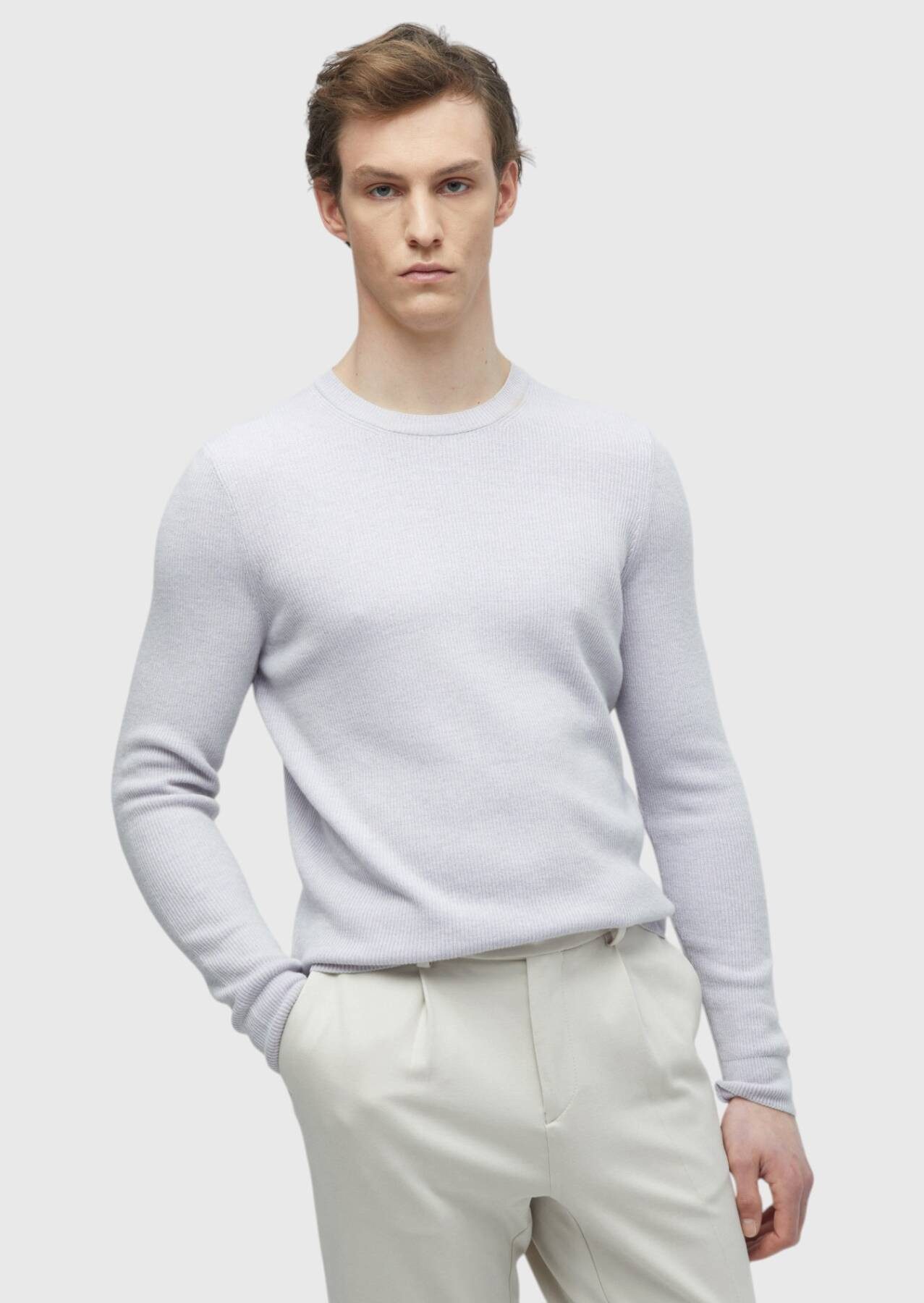RAMSEY Longpullover Strickpullover