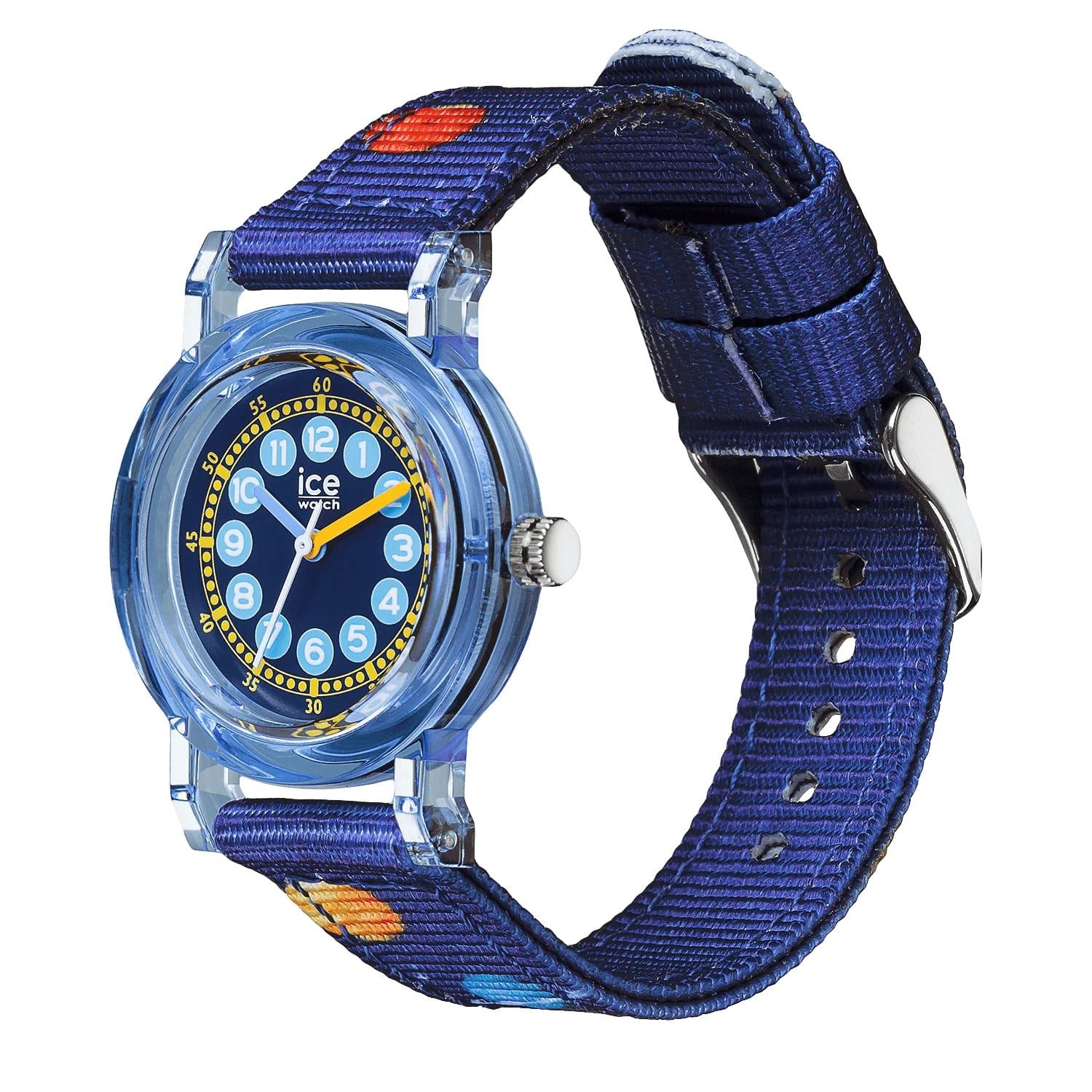 ice-watch Quarzuhr 024500, Kinderuhr ICE Learning XS Blau Weltraum