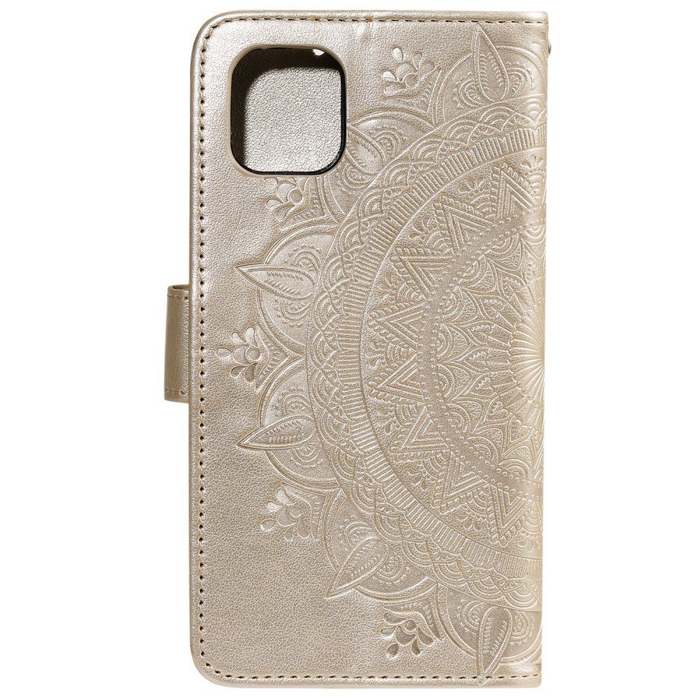 CoverKingz Handyhülle Hülle für Apple iPhone 11 [6,1 Zoll] Handyhülle Schutzhülle Case 16,5 cm (6,5 Zoll), Klapphülle Schutzhülle mit Kartenfach Schutztasche Handycase Motiv