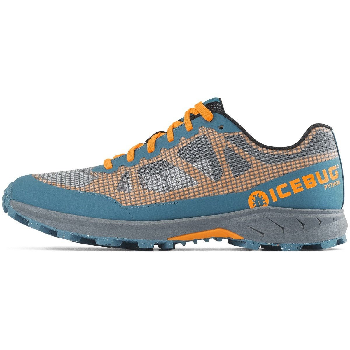 Icebug Pytho6 M RB9X petroleum/orange Herren Laufschuh günstig online kaufen