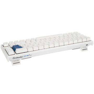 Ducky ONE 2 SF Gaming-Tastatur (MX-Red, mechanisch, PBT, RGB-LED, TKL-Mini, deutsches Layout QWERTZ, Weiß)