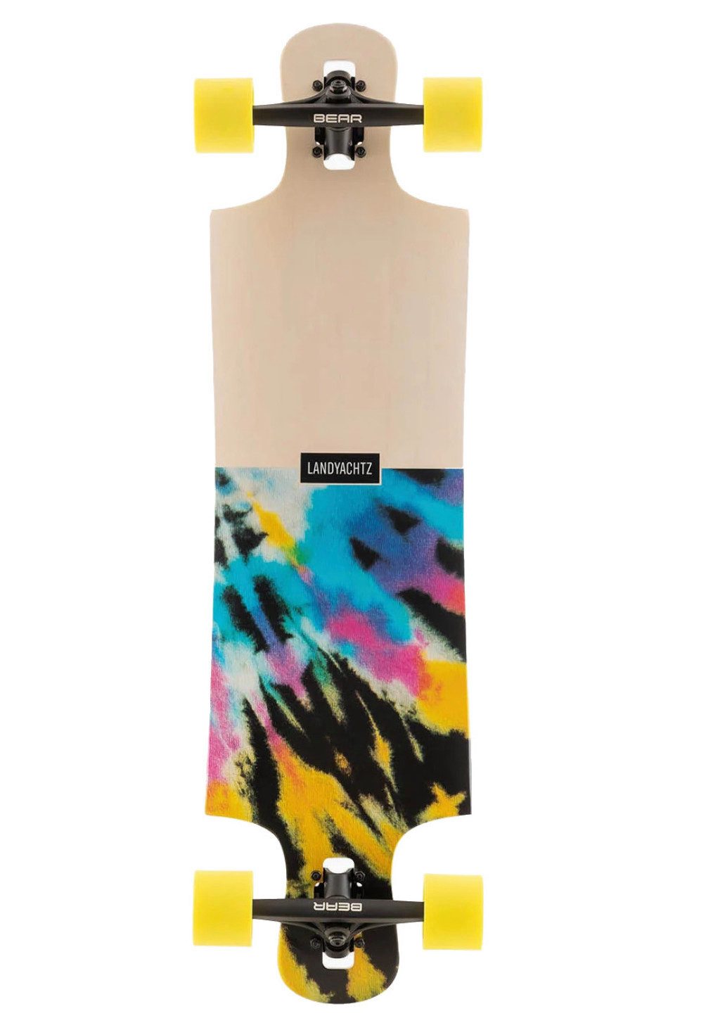 Landyachtz Longboard DROP HAMMER SKATE OR DYE 36.5" LONGBOARD (1-St)