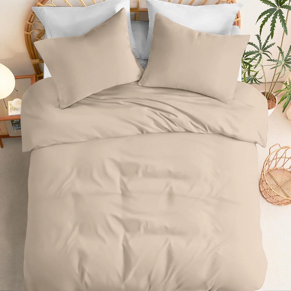 Elegear Bettwäsche Bettwäsche 135×200/155x220/200x200cm Mikrofaser Bettwäsc günstig online kaufen