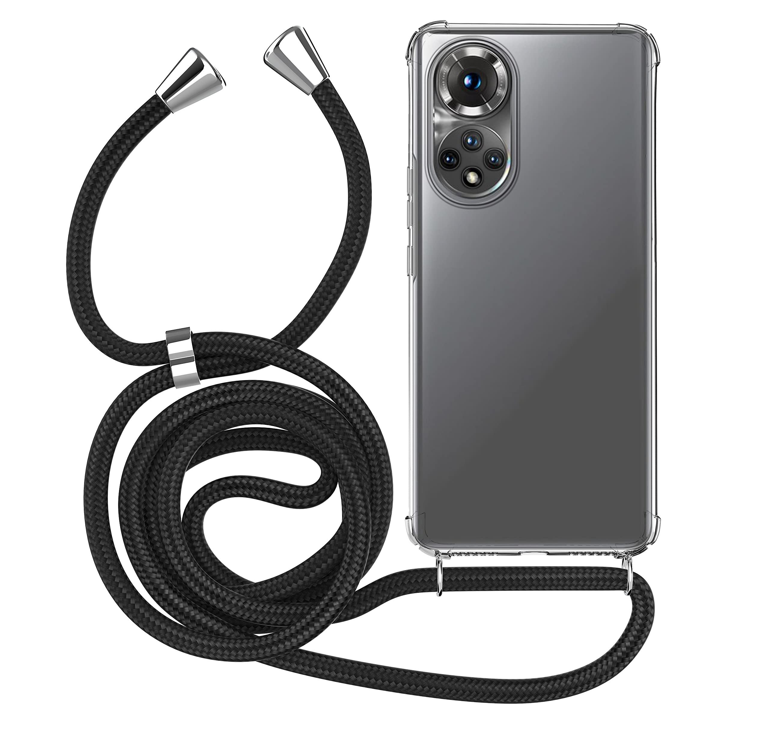 MyGadget Handyhülle TPU Hülle Band Handykette Handyband Umhängen Case Für Huawei Nova 9, Honor 50