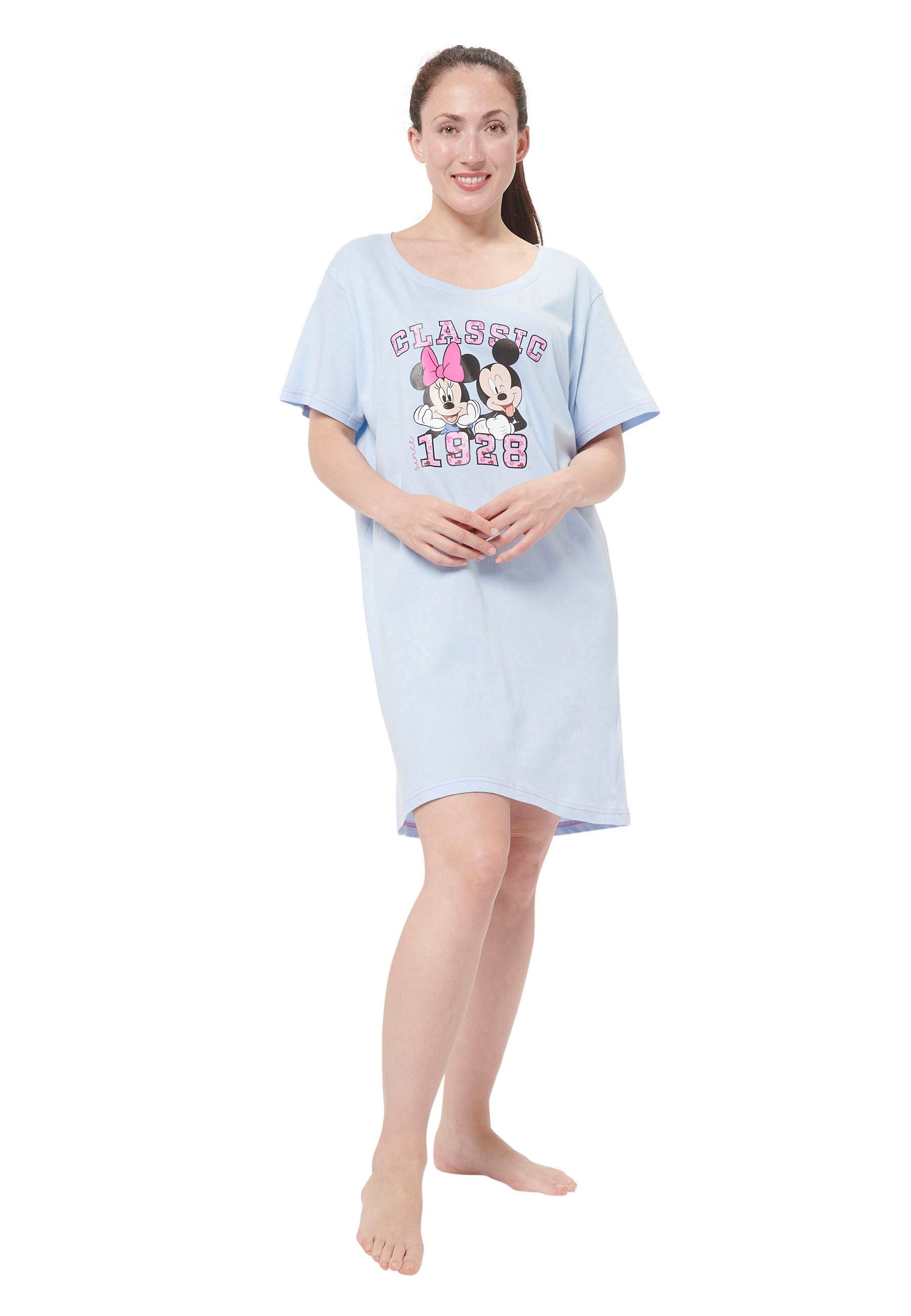 United Labels® Nachthemd Disney - Mickey & Minnie Mouse - Classic Since 1928