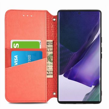 König Design Handyhülle Samsung Galaxy S22 Ultra 5G, Schutzhülle Schutztasche Case Cover Etuis Wallet Klapptasche Bookstyle