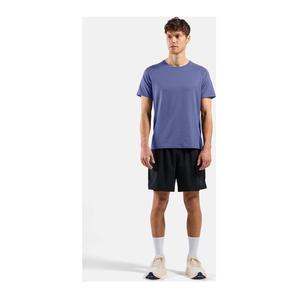 Odlo Kurzarmshirt Essential 365 Leichte, schnelltrocknende Herrenbekleidung mit geruchshemmender