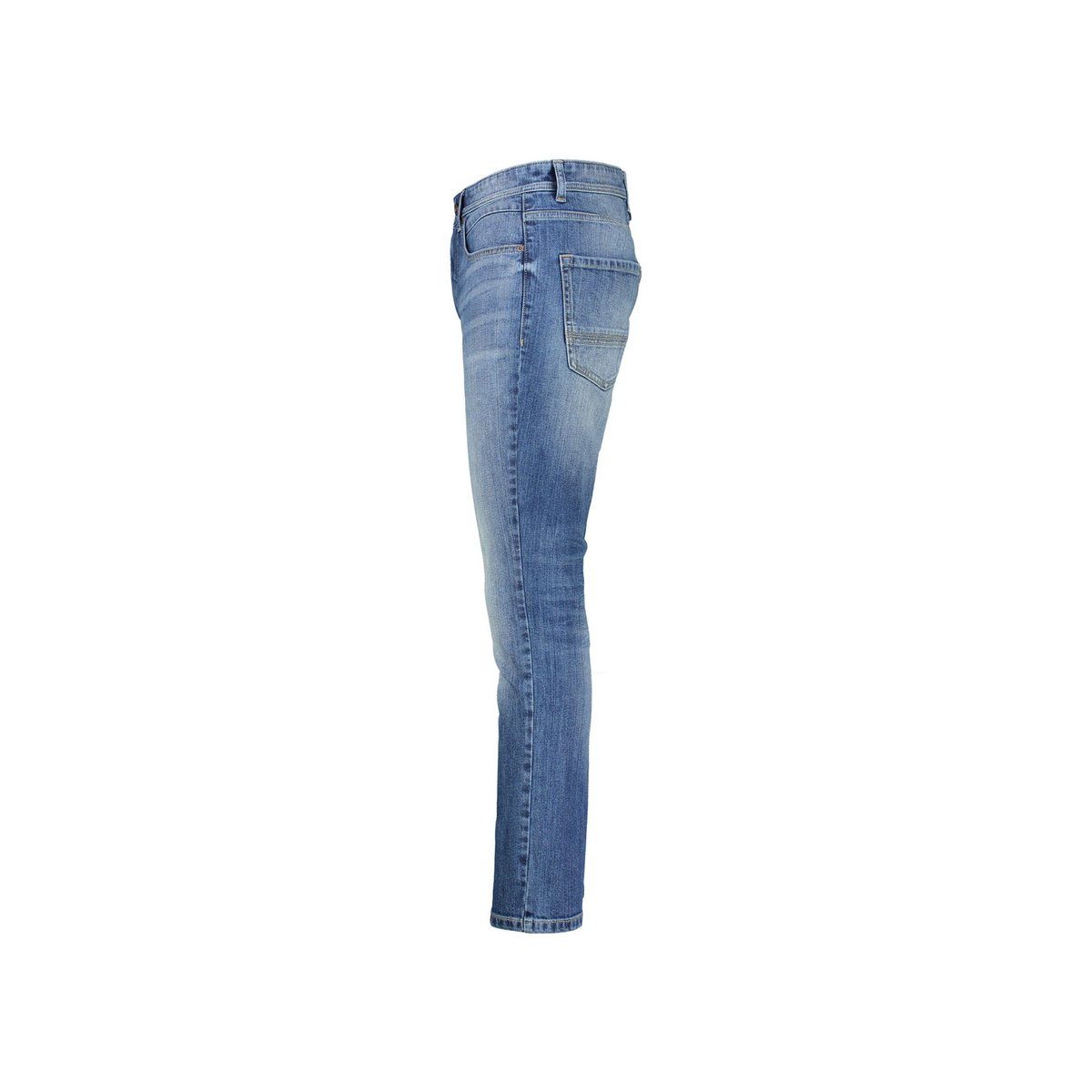 blau (1-tlg) Straight-Jeans regular LERROS fit