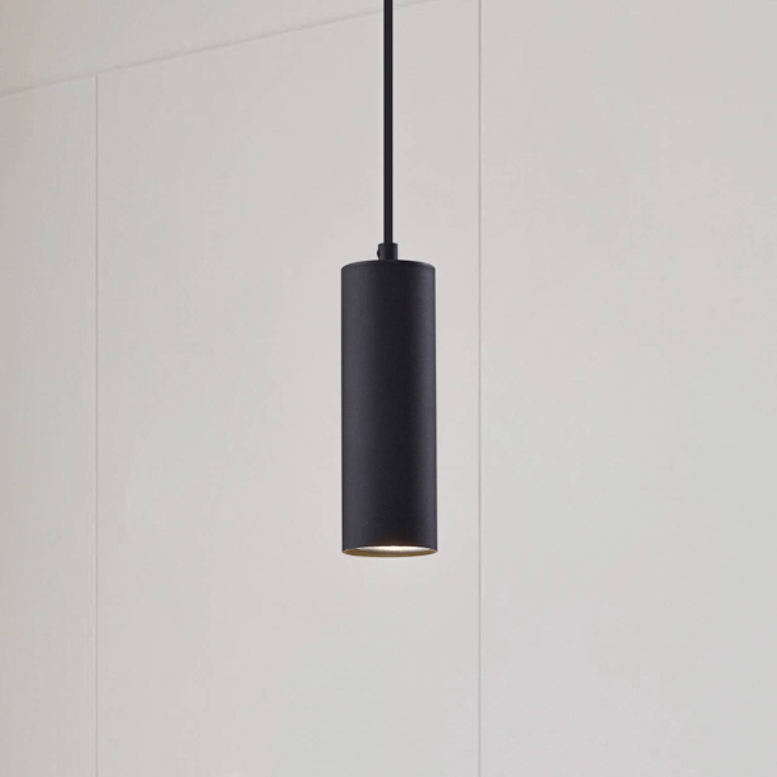 Lindby Hängeleuchte Joffrey, Metall, Schwarz IP20, 1 x 10 W LED