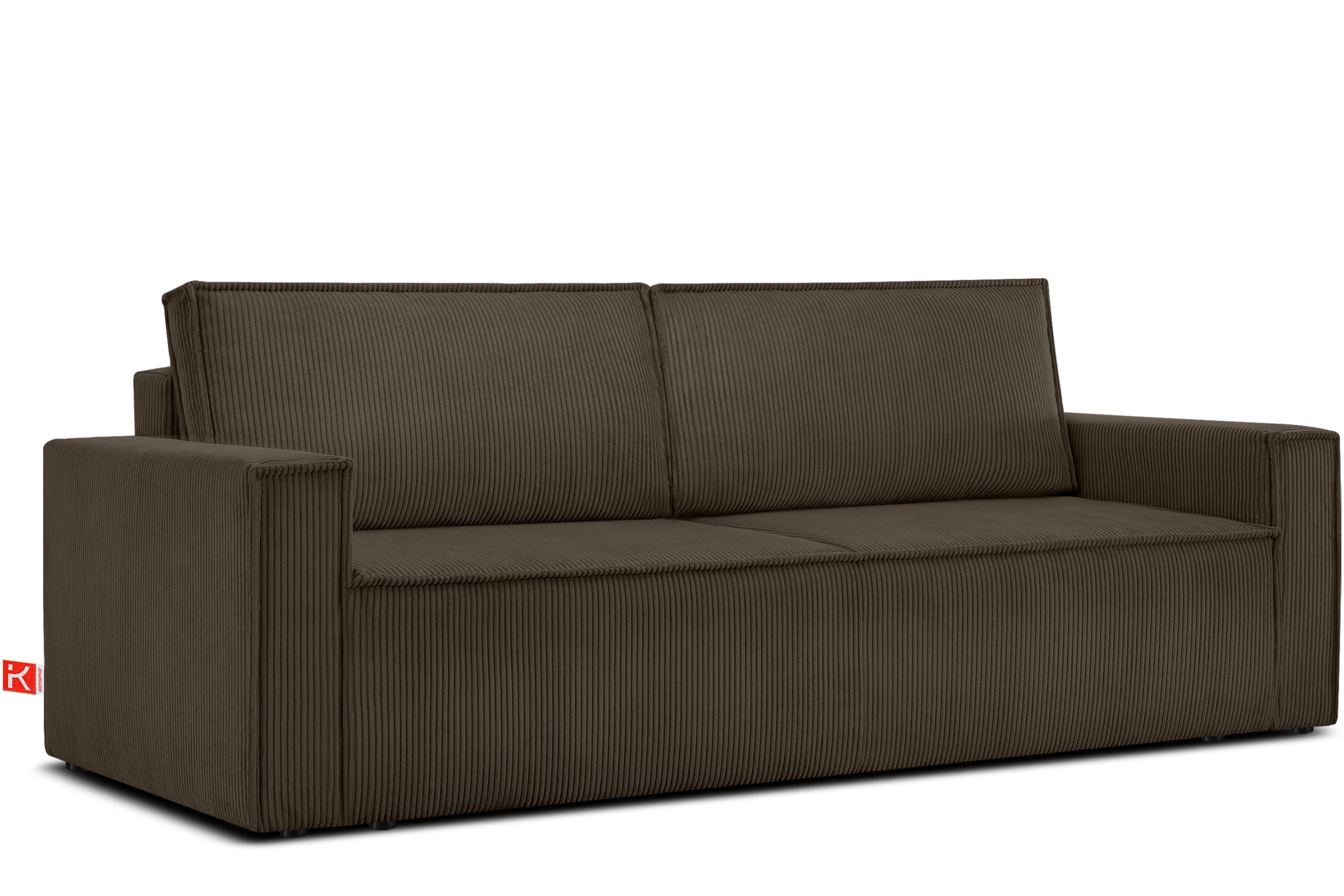 KONSIMO® 3-Sitzer Sofa NAPI mit Schlaffunktion, Modern, hergestellt in der günstig online kaufen