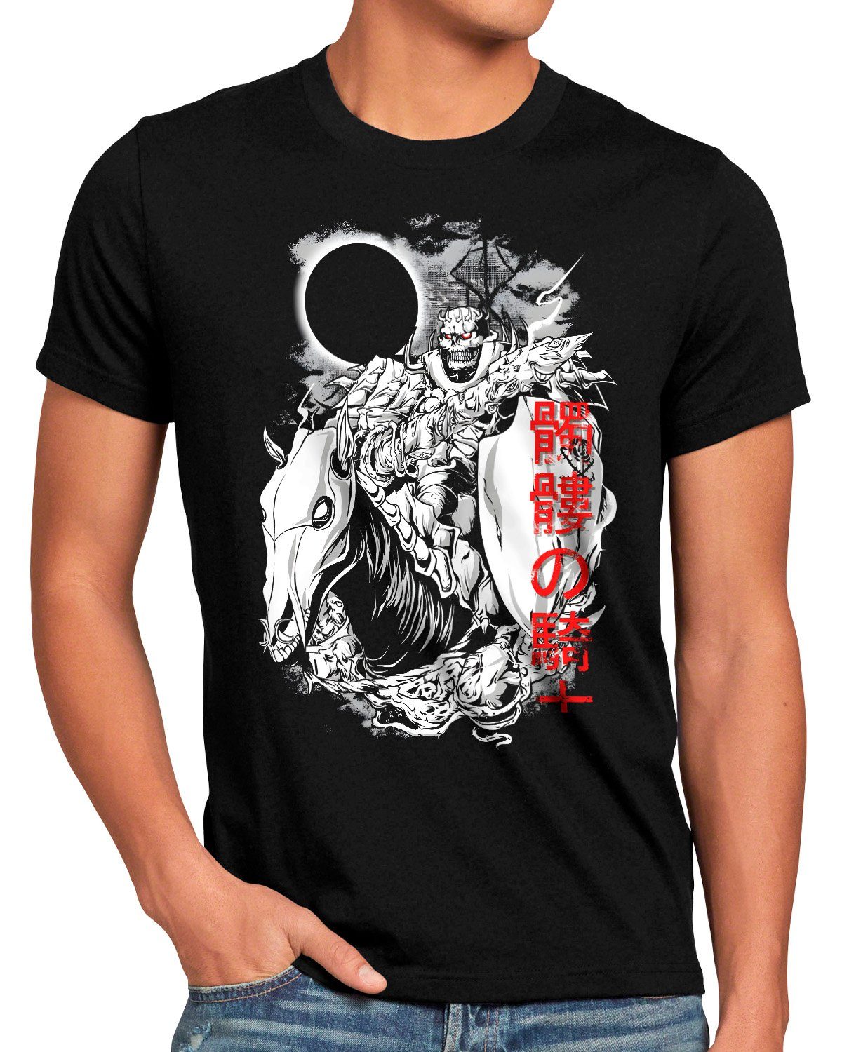 style3 Print-Shirt Herren T-Shirt Legendary Knight berserk anime manga japan cosplay