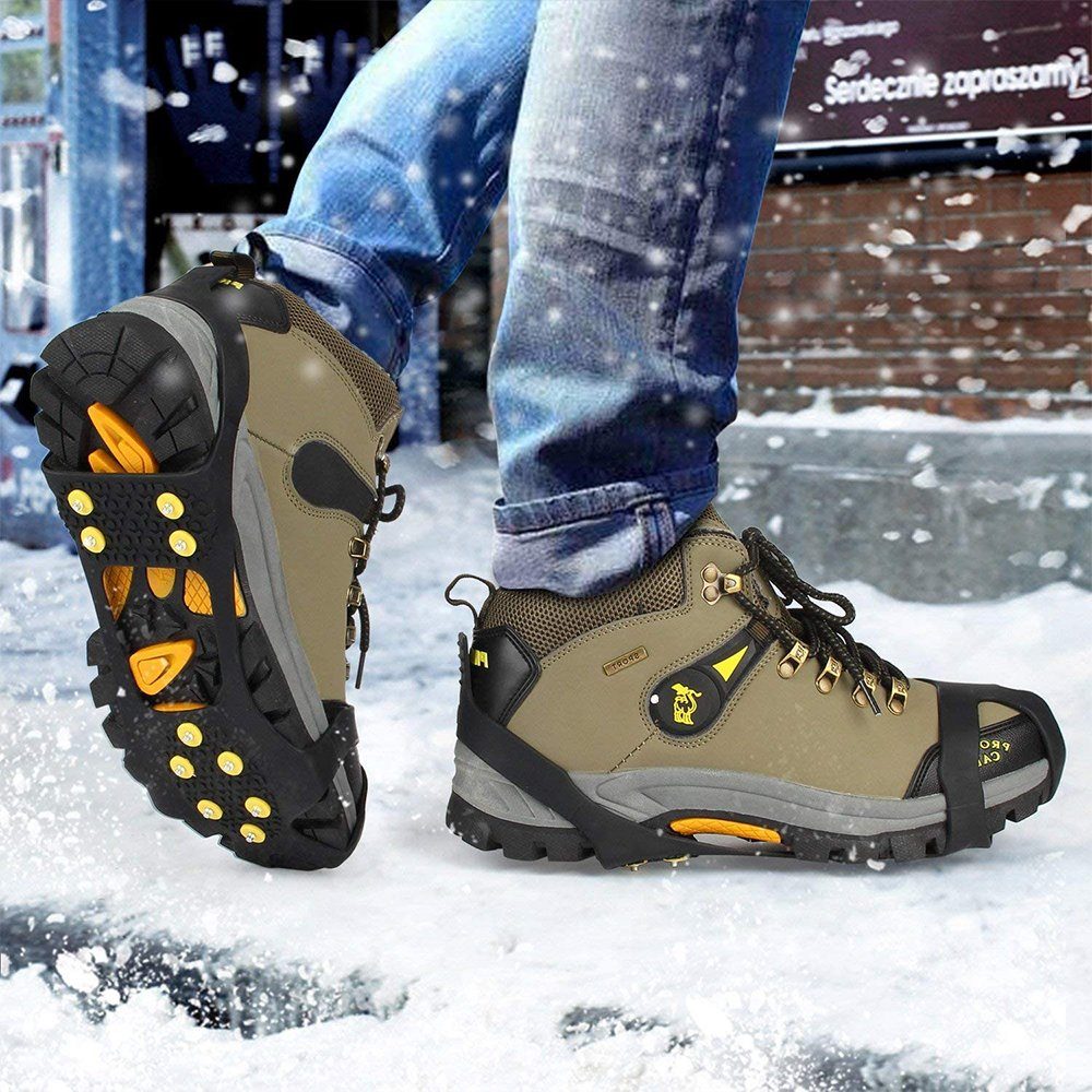 Steigeisen den Lubgitsr Winter für Schuhspikes Schutzweste (1-tlg) Schuhkrallen