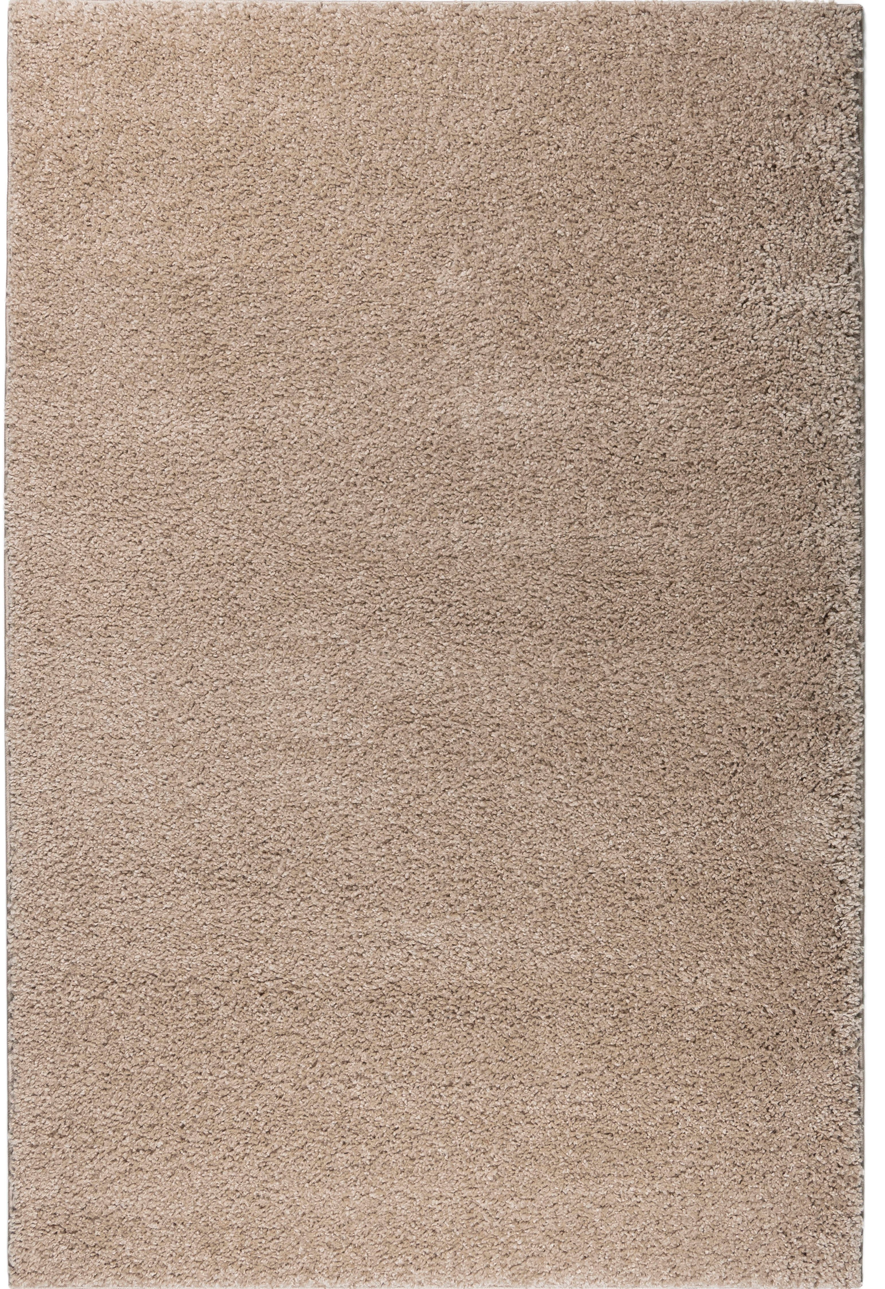 Bruno Banani Hochflor-Teppich Shaggy Soft, rechteckig, Höhe: 30 mm, gewebt, Uni Farben, besonders weich und kuschelig, Kundenliebling