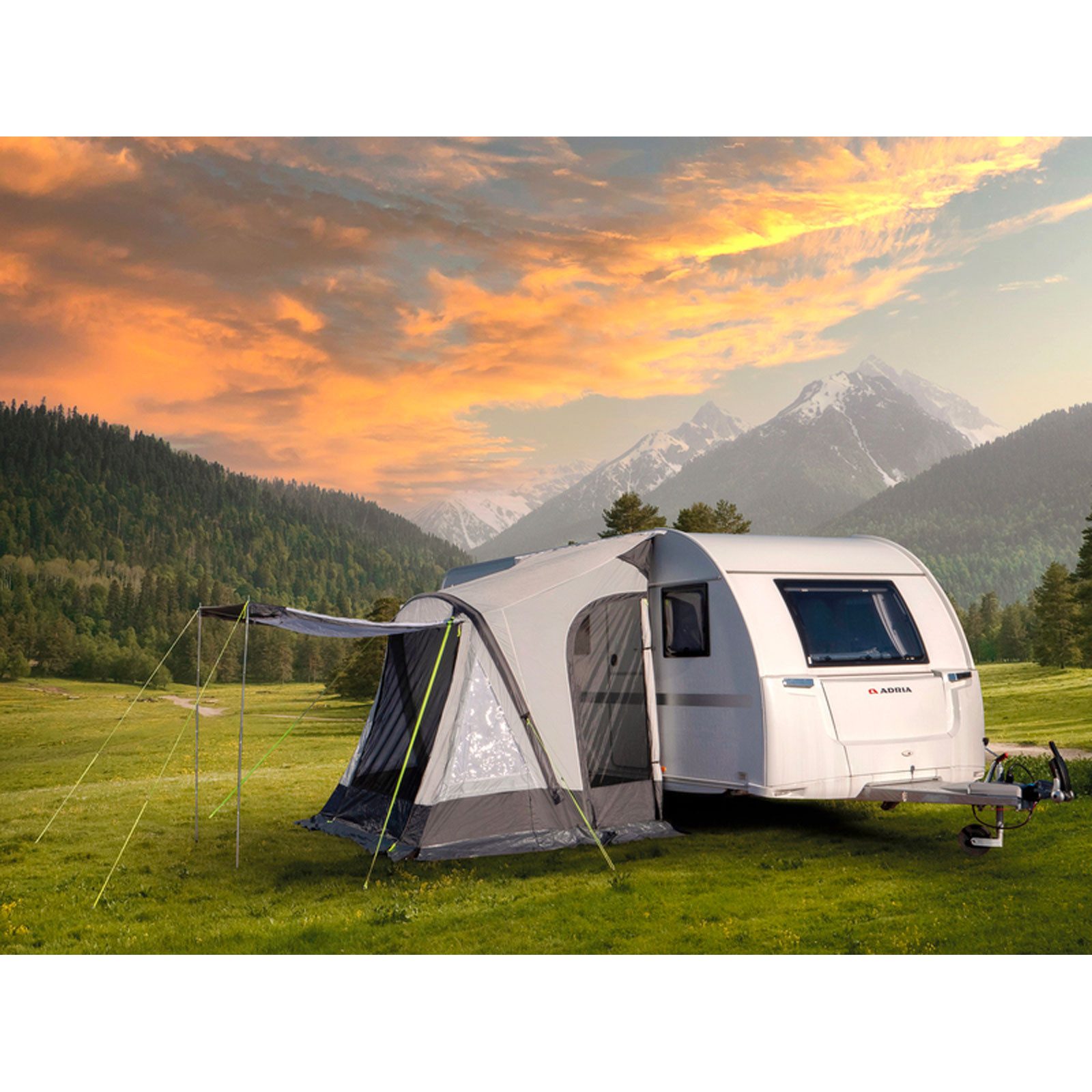 REIMO Reisemobil-Center GmbH Vorzelt Vorzelt One Beam Air 325x250cm Luftvorzelt Reisevorzelt für Wohnwagen