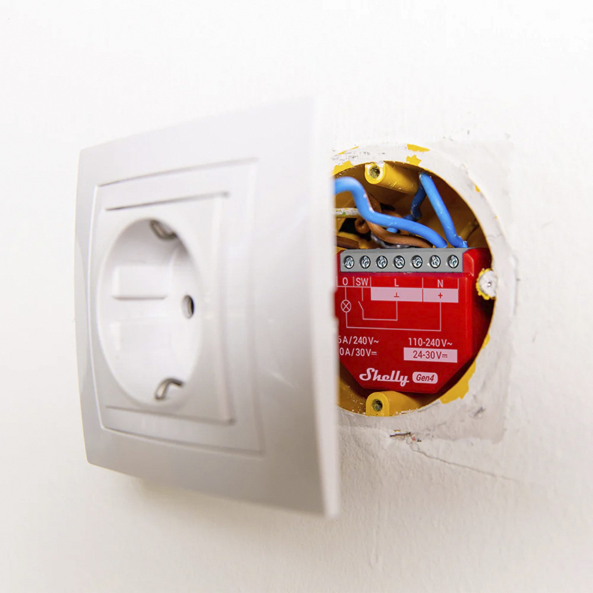 Shelly Relais-Modul Shelly 1PM Gen4, Relais