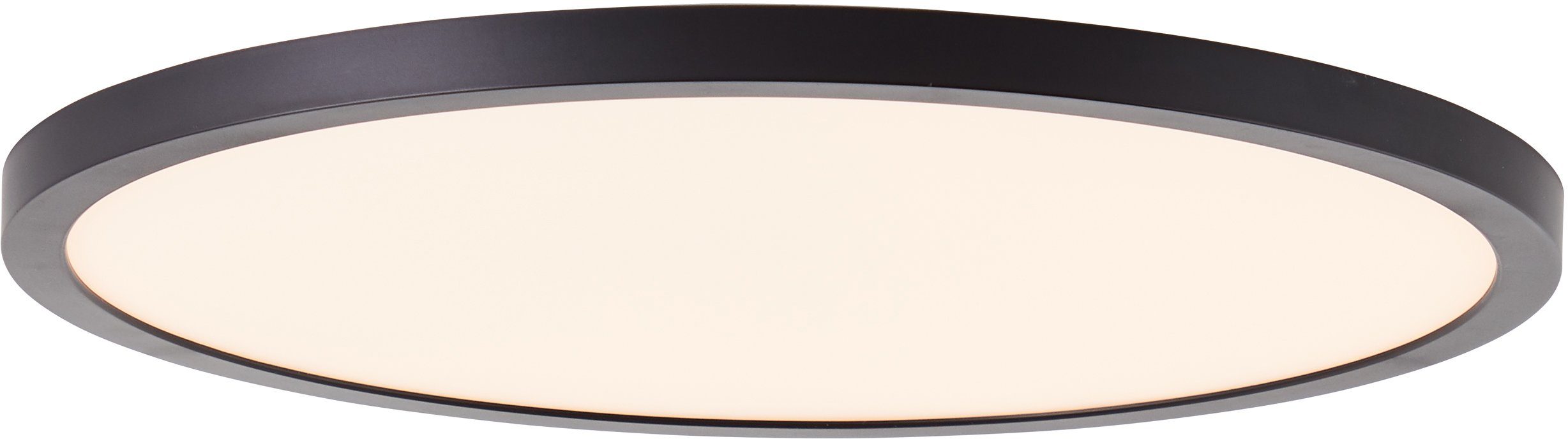 Brilliant LED Panel Tuco, LED fest integriert, Warmweiß, Ø 29,5 cm, 3-Stufen dimmbar, 2700 Lumen, warmweiß, schwarz/weiß