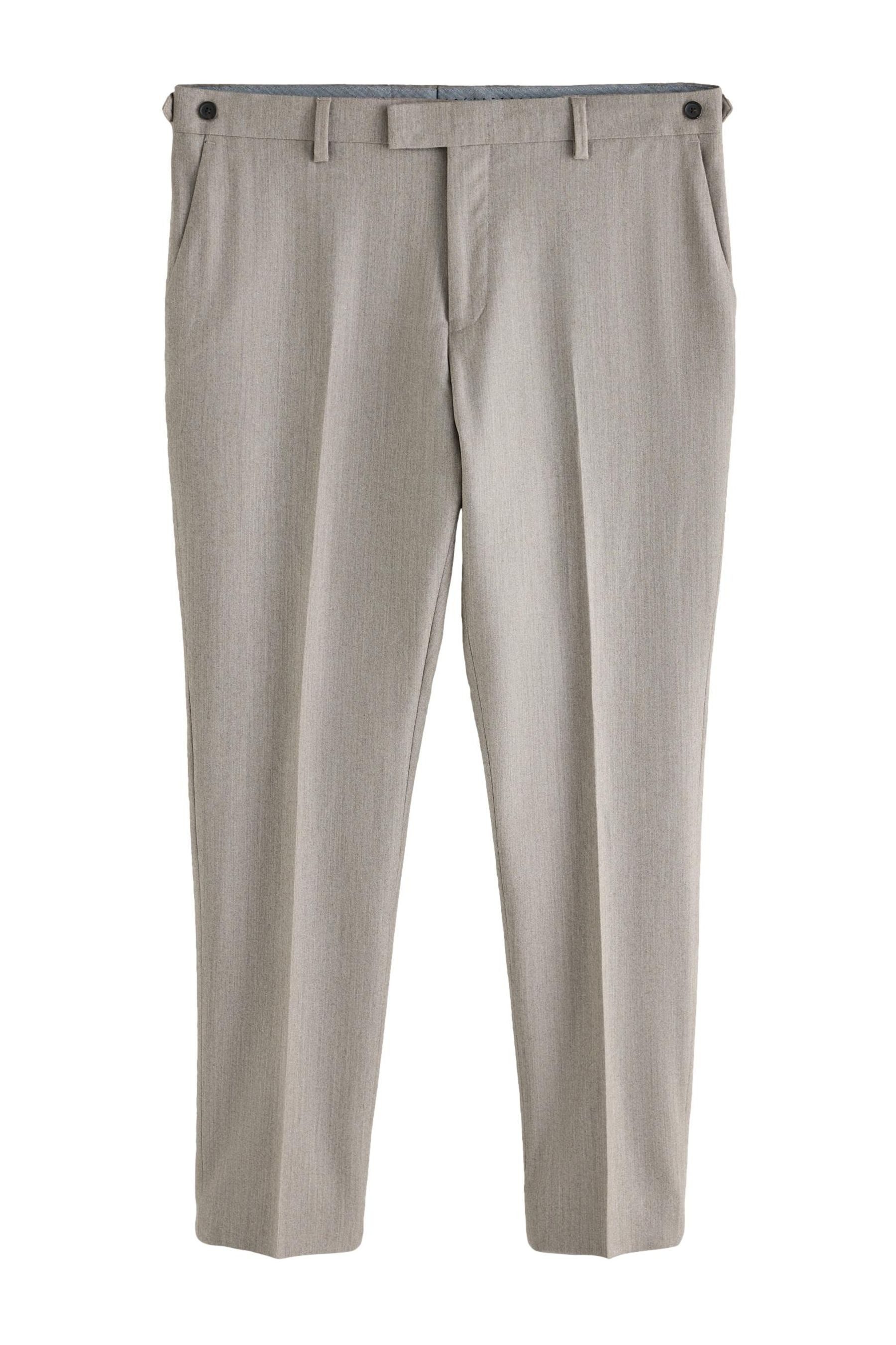 Next Anzughose Signature Slim Fit Flanell-Anzughose, Kaschmirmix (1-tlg)