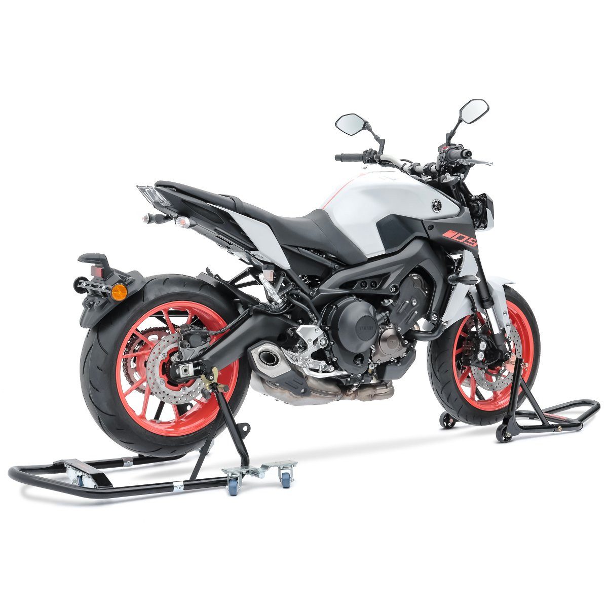 Motorradheber Motorrad Montageständer Set MV1 Motorradständer vorne und hinten Rangi