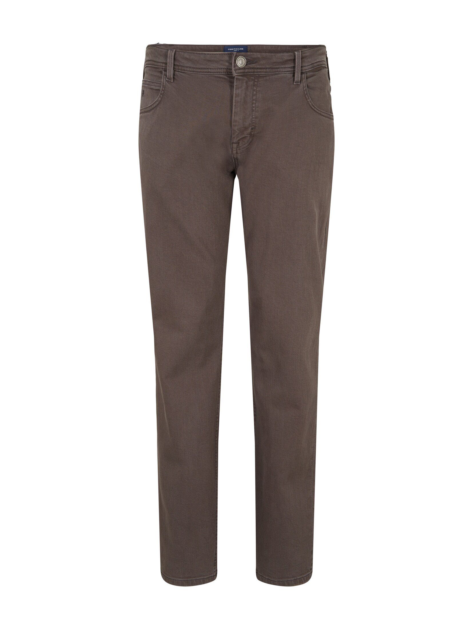 Grey Chino-Hose Tarmac Slim TOM TAILOR PLUS Chinohose Fit