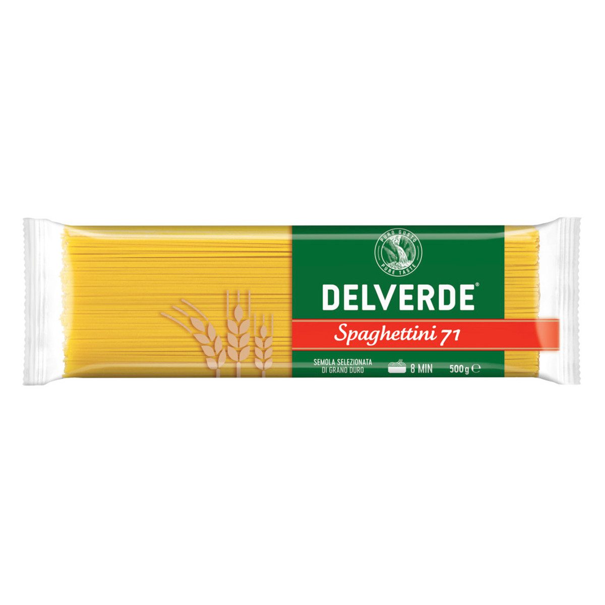 DELVERDE Nudeln, Delverde Spaghettini 71 Pasta Nudeln aus Hartweizengrieß 500g