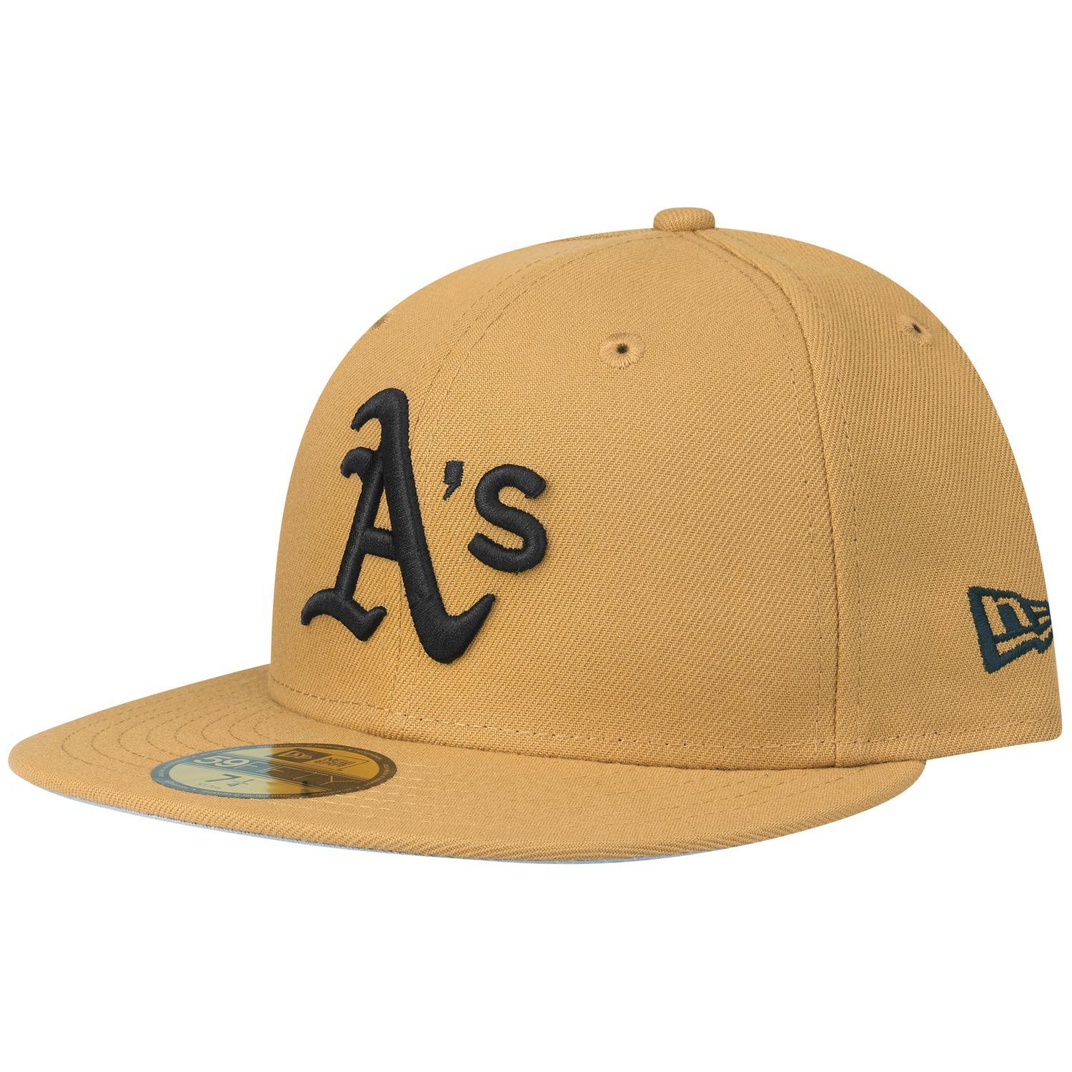 Athletics Era TEAMS Fitted New 59Fifty MLB Cap ocker panama Oakland