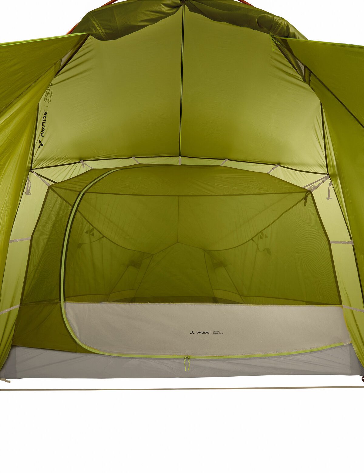 VAUDE Einbogenzelt Ultralight Chapel XT 2P, Personen: 2 (Set, 1 tlg., mit Transporttasche und Zeltunterlage)
