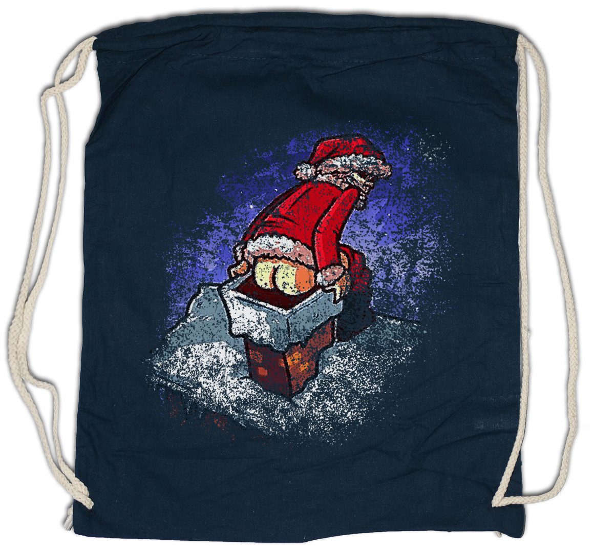Turnbeutel Santa Chimney Turnbeutel Bad Weihnachtsmann Santa X-Mas Christmas