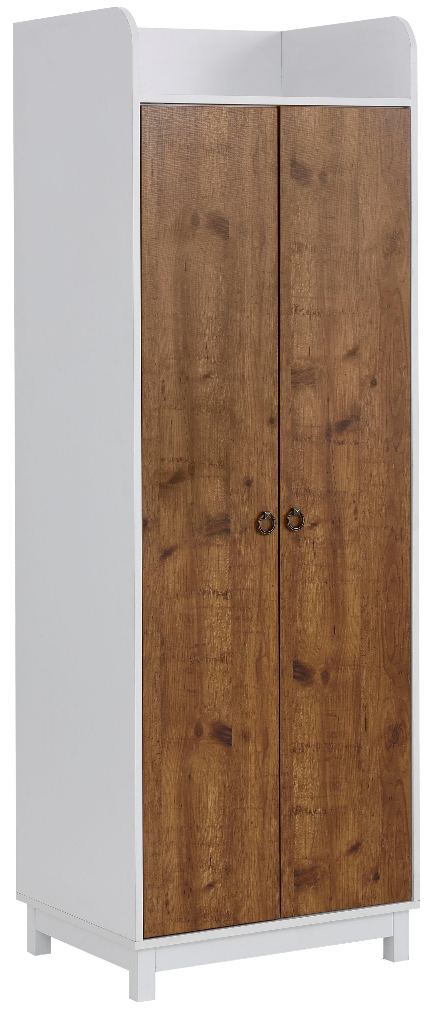 OTTO home Garderobenschrank Goslar mit schönen Metallgriffen, folierter Holzwerkstoff