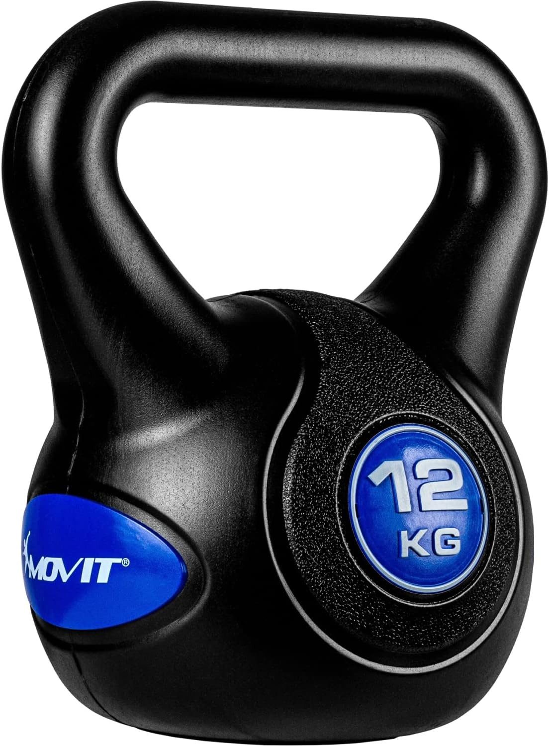 MOVIT Kettlebell Kettlebell Kunststoff grau 3 - 20 kg