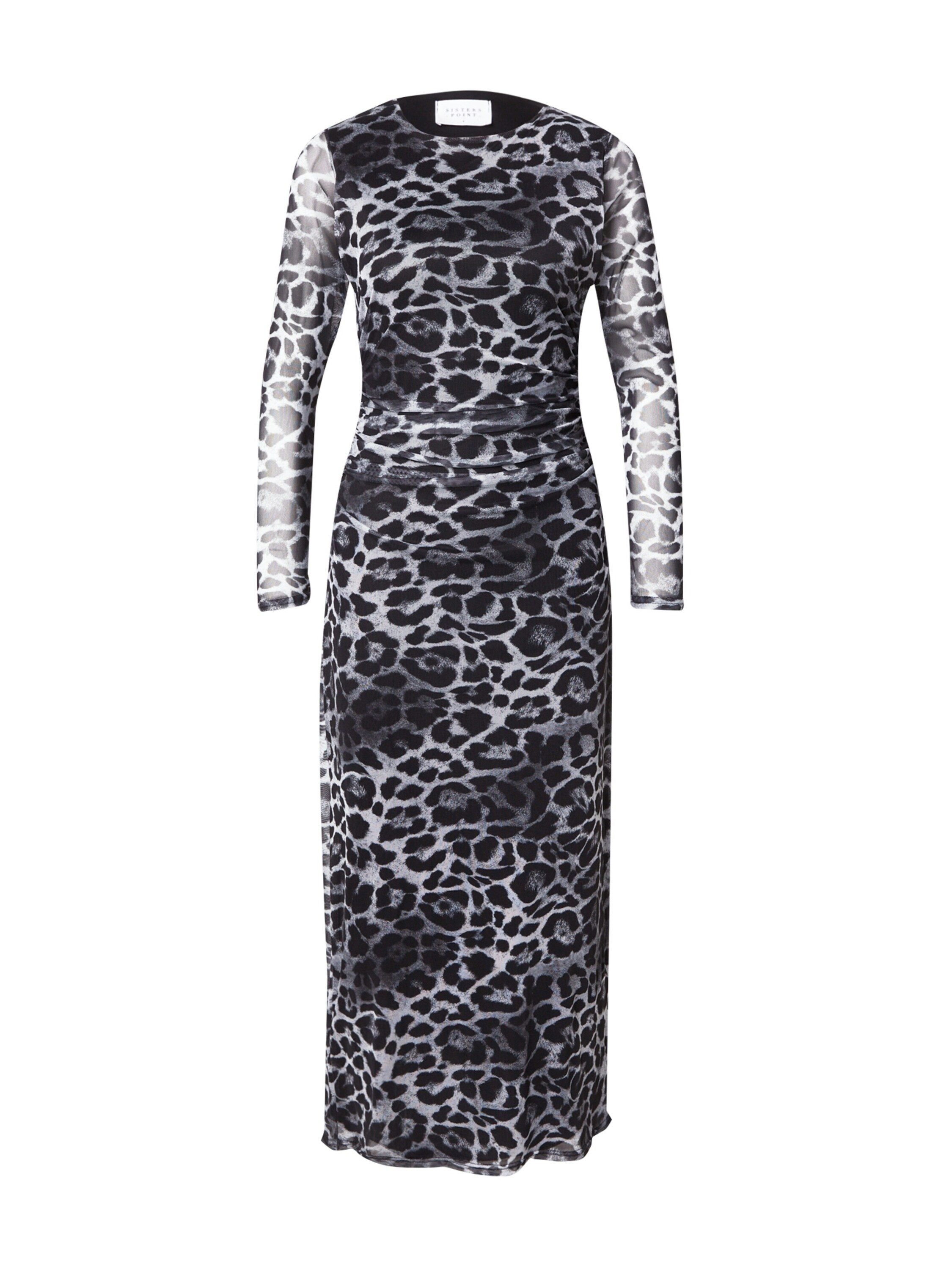 Sisters Point Sommerkleid ESME-DR.LS7 (1-tlg) Drapiert/gerafft