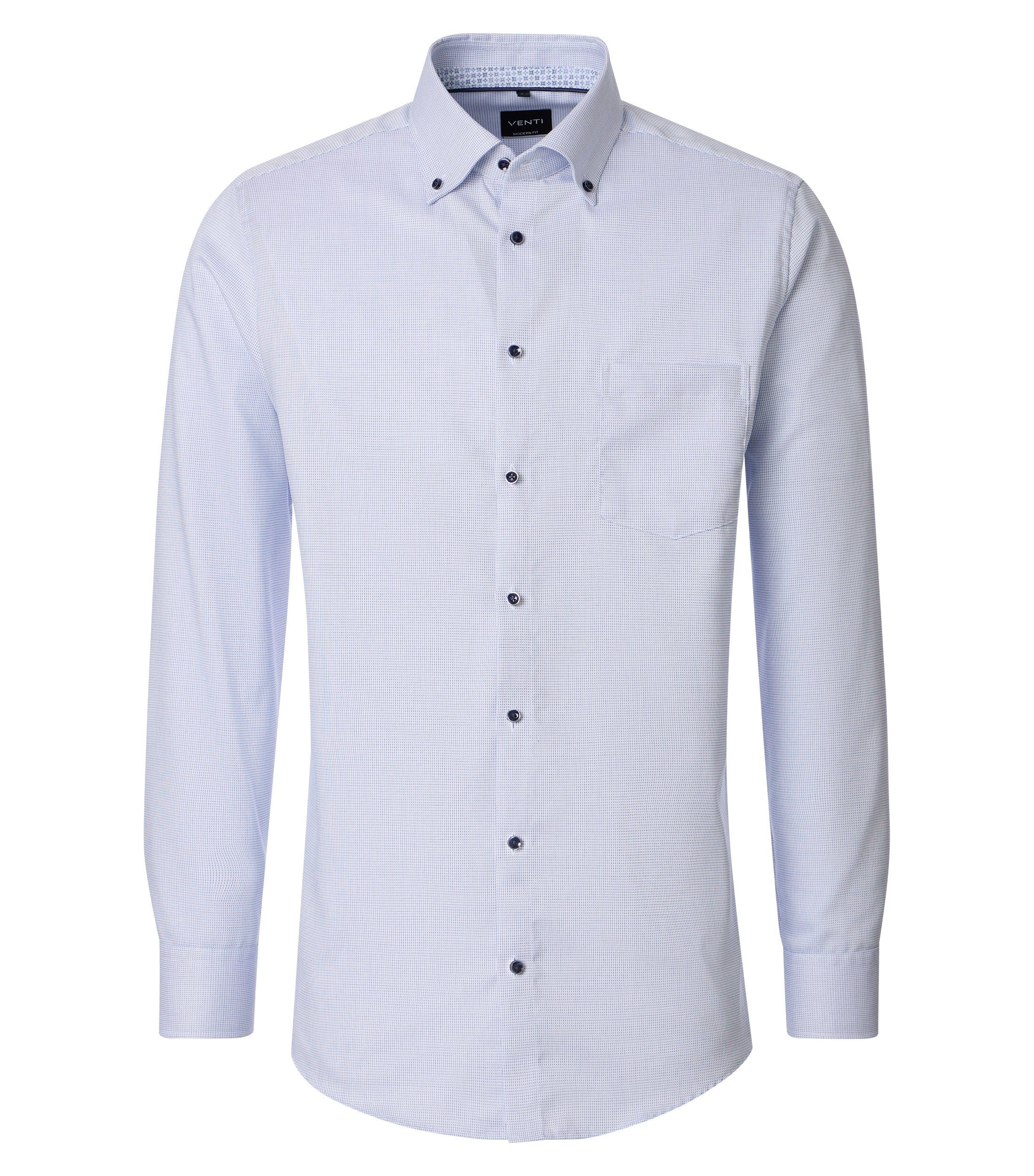 Businesshemd VENTI Businesshemd Langarm Print