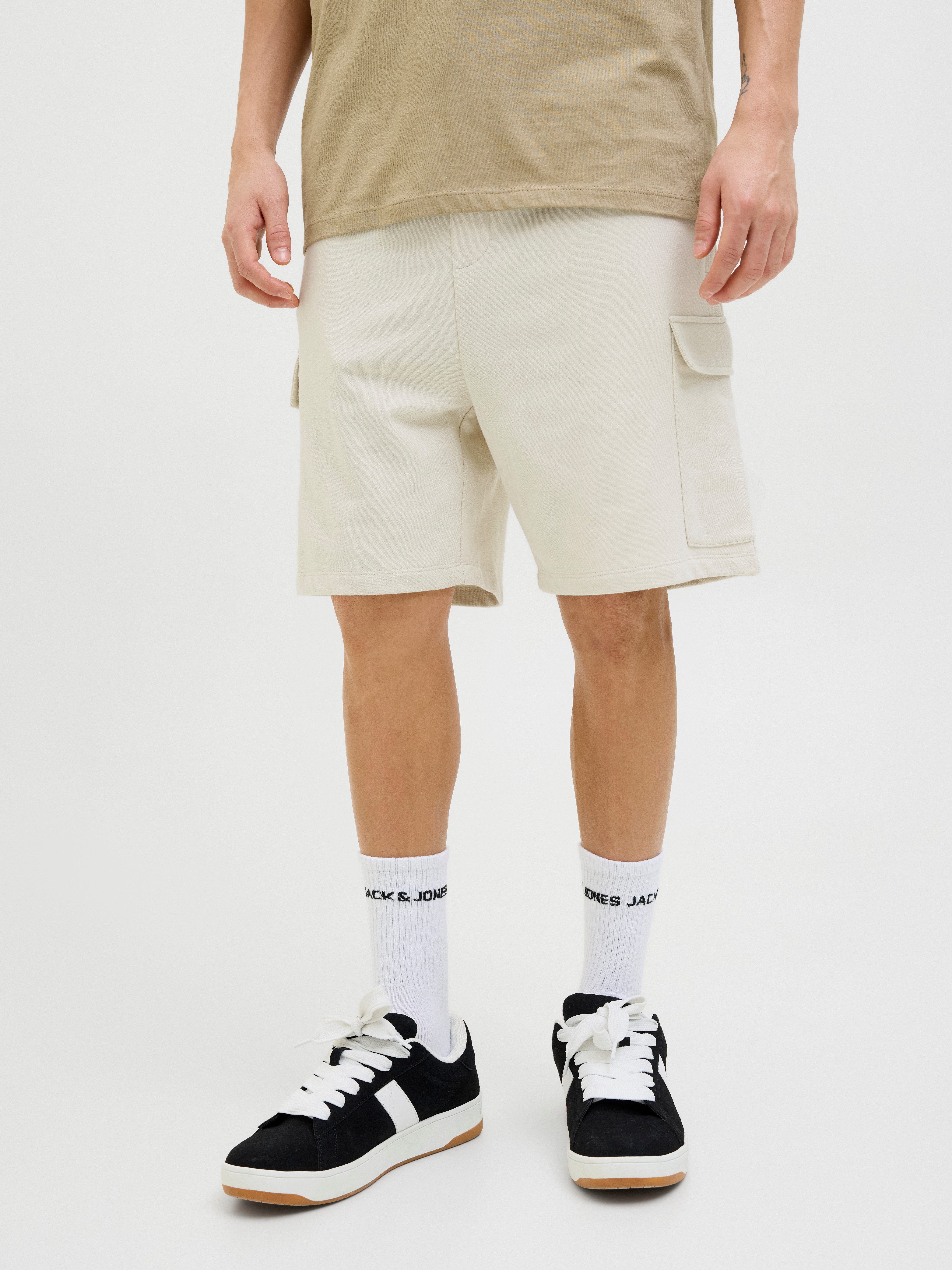 Jack & Jones Shorts JPSTKANE SCRIPT SWEAT SHORTS LNG günstig online kaufen