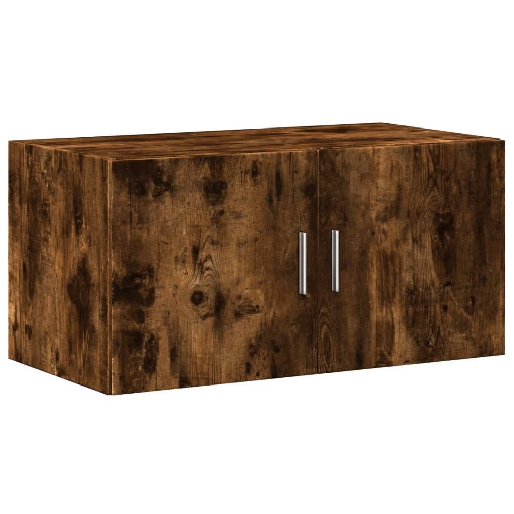 vidaXL Hängeschrank Wandschrank Räuchereiche 80x42,5x40 cm günstig online kaufen